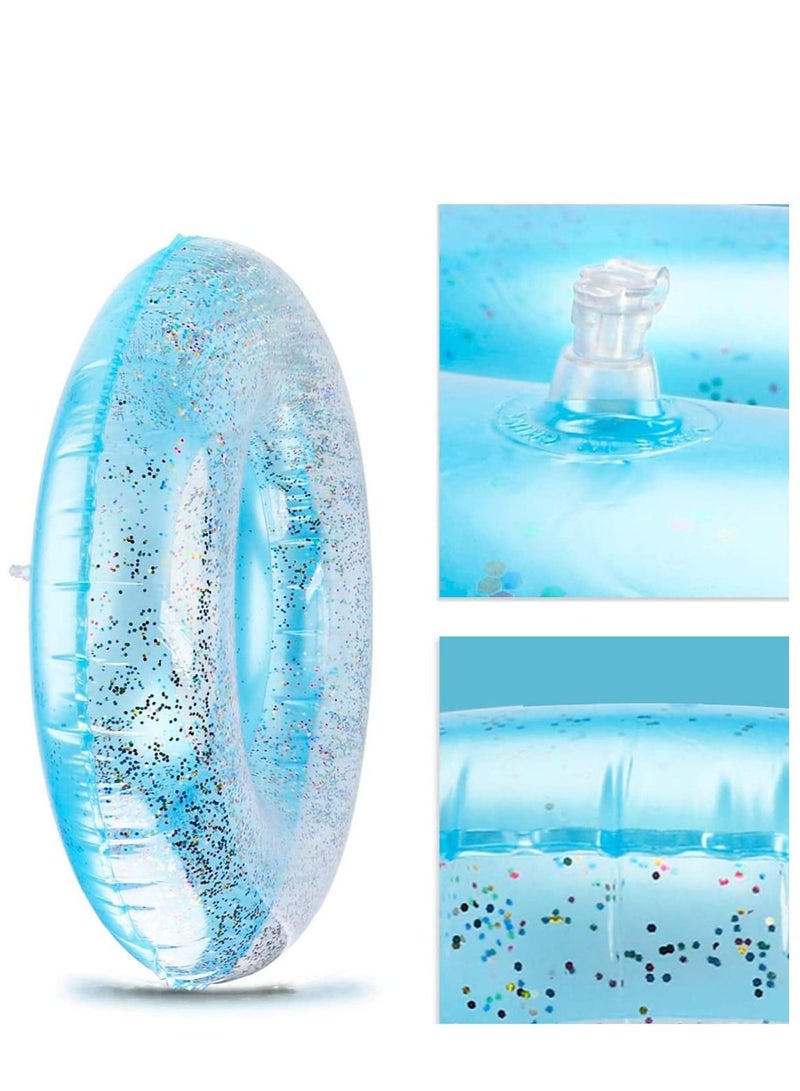 Y&D Swimming Tube Ring 33” River Float Printed Rafting Tubes Summer Beach Party Highly Sealable Inner for Pool Adult Kids - Image 3