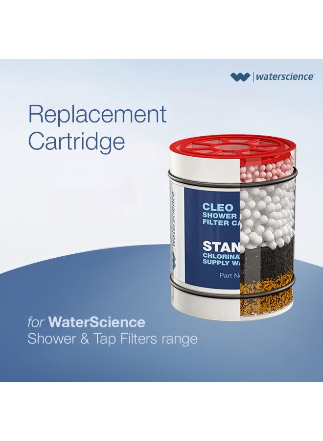 WaterScience Replacement Cartridge for CLEO Shower and Tap Filter - Image 2