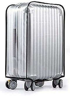 HomarKet Waterproof Travel Luggage Cover Suitcase Protector Clear with Strap Belt  - Image 5