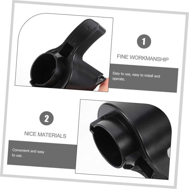 Wall Mounted EV Charger Holder Hook Waterproof Anti Theft Cable Organizer Sturdy Black - Image 4