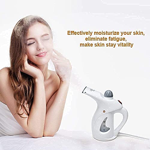 SILENCIO Nano-Cure Facial Steamer & Medical Steam Inhaler Vaporizer with Nano-Ionic Technology, UV Sterilization, Steamer For Facial And Cold And Cough, Steam Machine For Face (RZ), White - Image 3