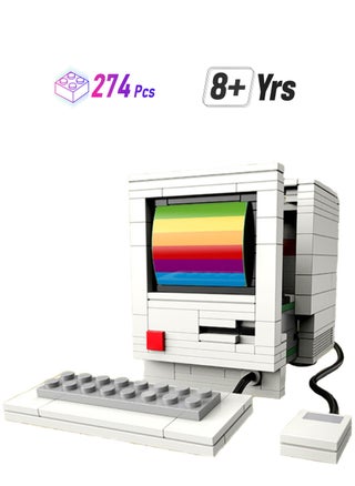 Mini Desktop Computer 274pcs, Retro Electronic Game Console Set Building Block Toys, Children'S Educational Assembly Model Gifts - pzsku/Z5C2799213E56165912DFZ/45/1749118767/4a6e1b1e-e9b0-4eb6-9274-6aa383d84ed2