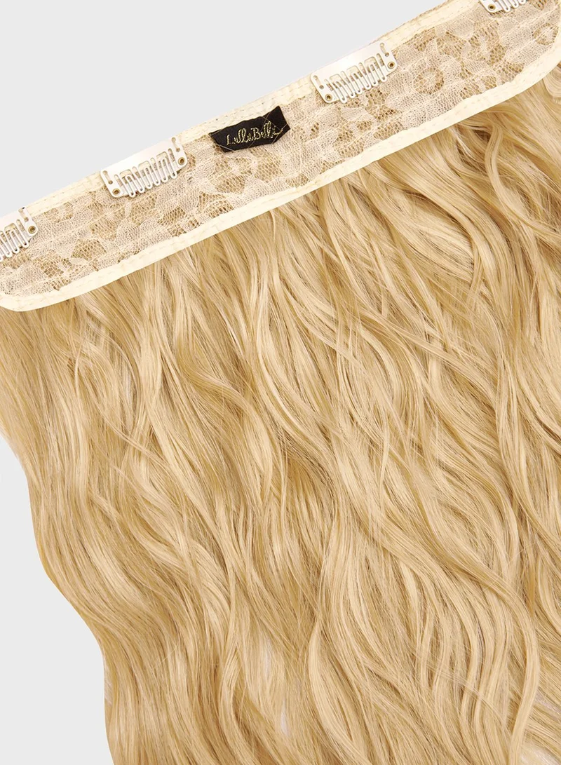LullaBellz Thick 14" 1 Piece Textured Wave Clip In Hair Extensions -611/Kb88 Golden Blonde