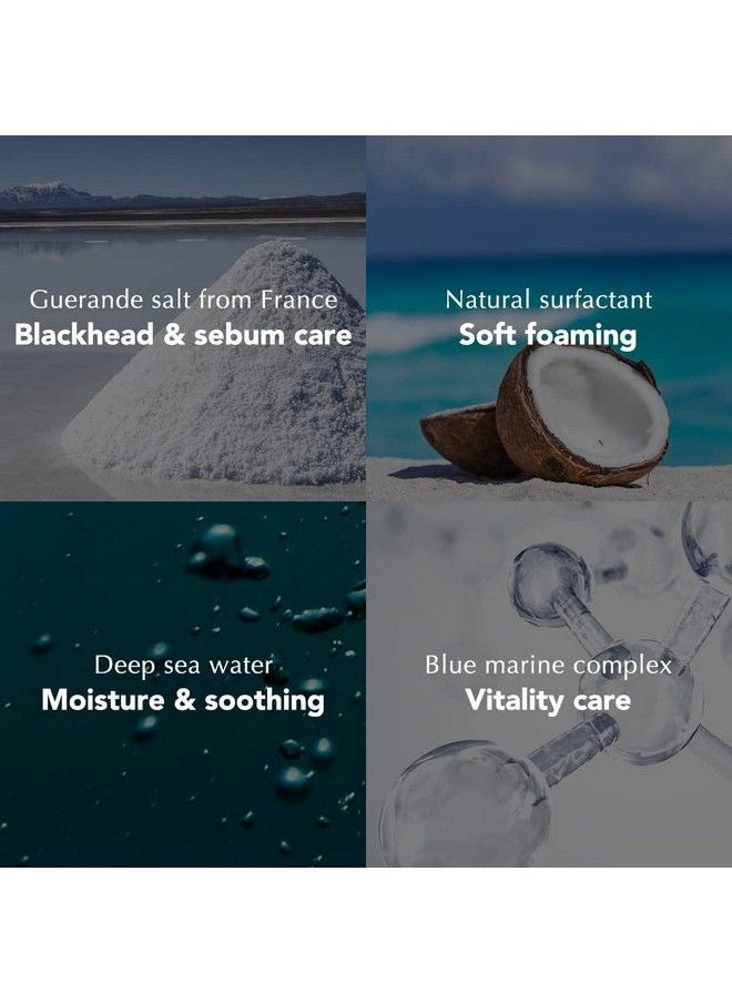 NEERG - Neer°G Sea Salt Deep Cleansing Foam 4 Fl Oz (120Ml) Guérande Sea Salt Ph5.5 Mild Facial Cleanser Moisturizing Face Wash For Normal To Sensitive Skin - Image 1