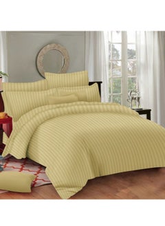 EXPRESS BEDSHEETS King Size Cotton Bedding Set – 3 Pieces (1 Flat Sheet, 2 Pillowcases), Luxurious, Modern & Breathable 100% Cotton Cover Set  - Image 1