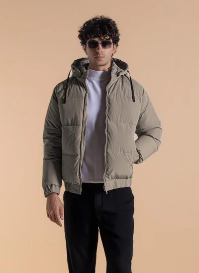 SHAPES REVERSIBLE PUFFER JACKET