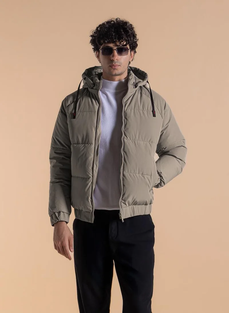 SHAPES REVERSIBLE PUFFER JACKET