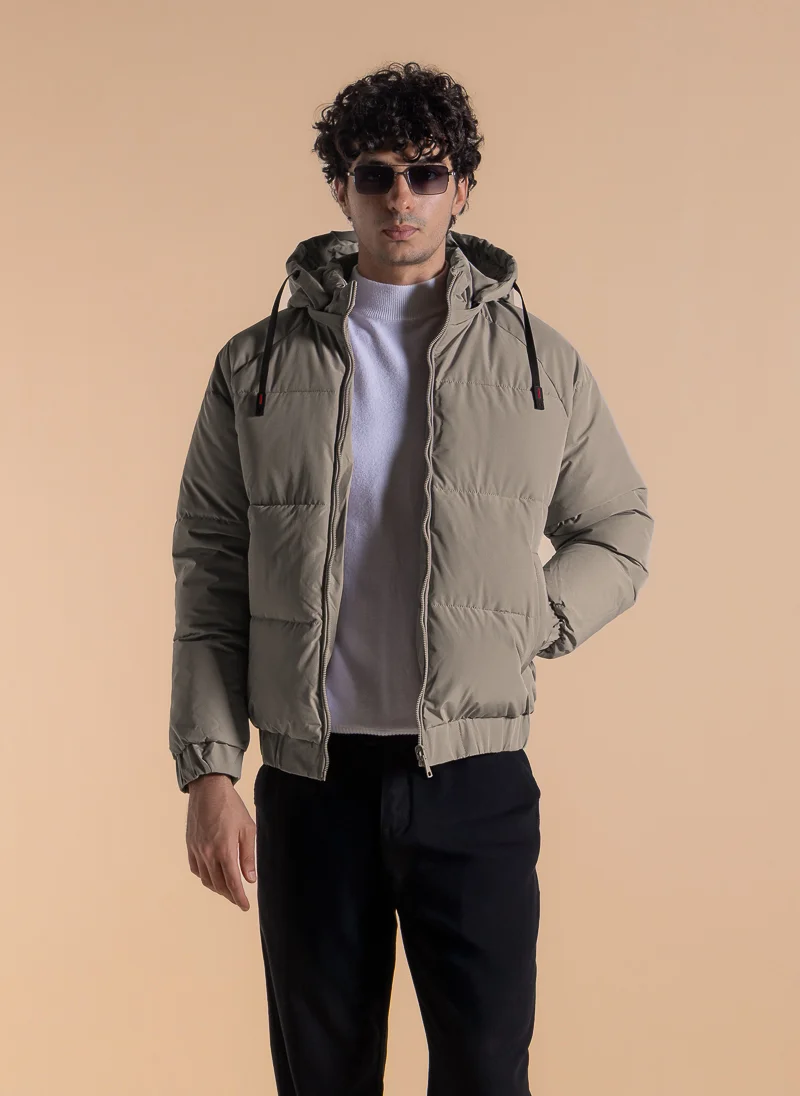 SHAPES REVERSIBLE PUFFER JACKET