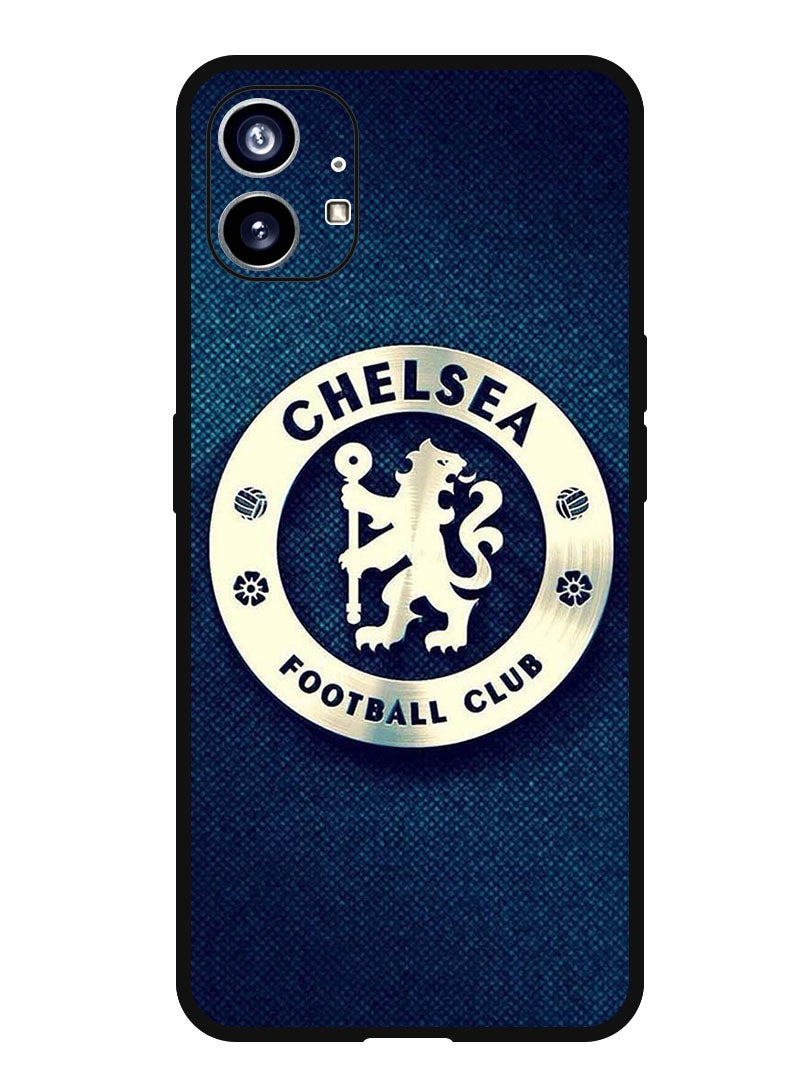 Theodor Protective Case Anti Scratch Shock Proof Bumper Cover For Nothing Phone 1 Chelsea Blue - Image 1