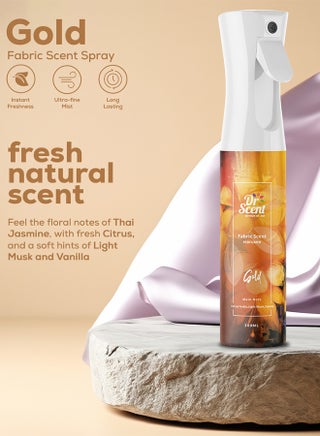 Dr Scent Breeze of Joy Fabric Spray Gold (300ml) - view 2
