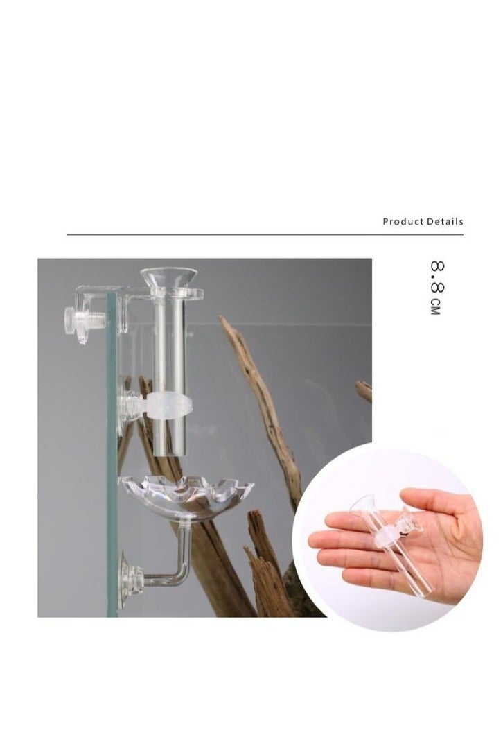 أنبوب تغذية الروبيان الأكريليكي (4 أحجام) - Image 5