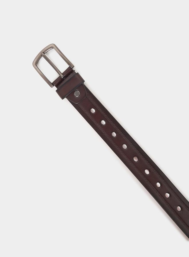 Styli Textured Belt with Pin Buckle Closure  - Image 4