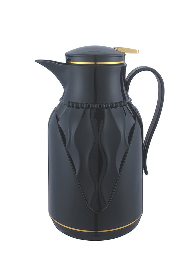 REEM - Tea/Coffee Flask 2L Black/Gold - Image 1