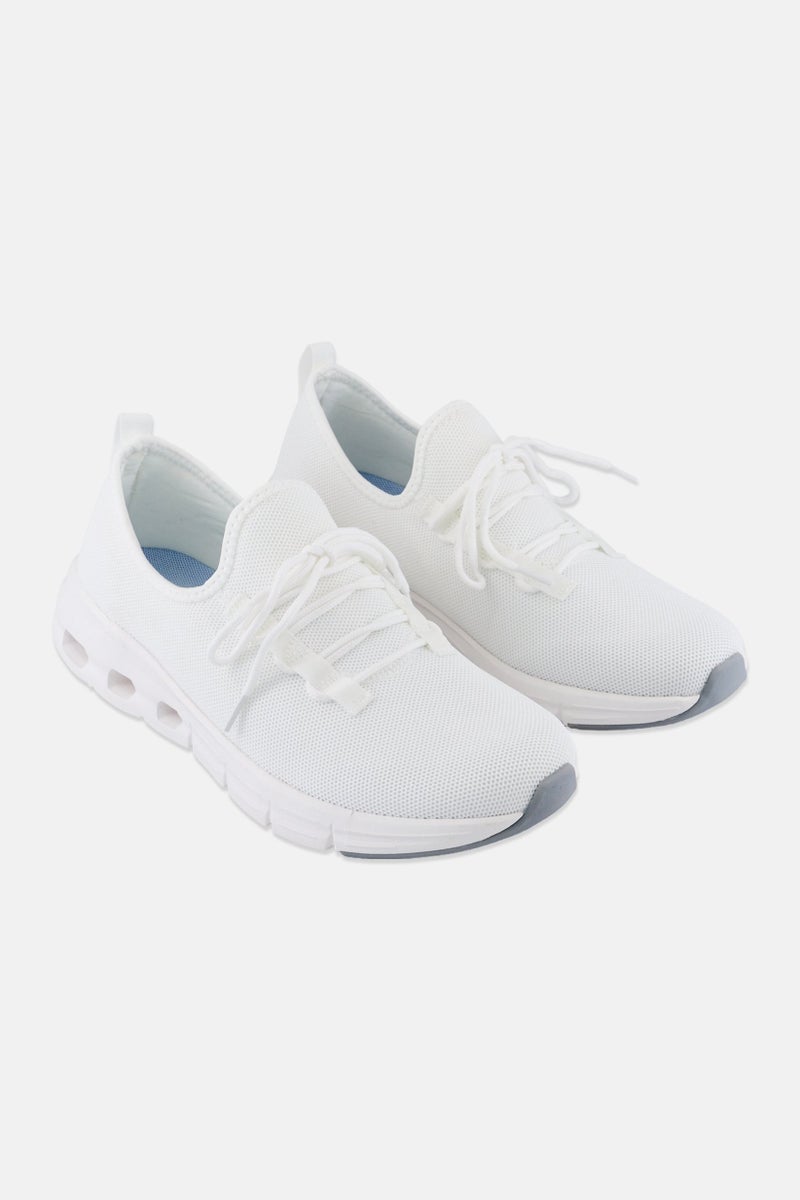 RBX Men Lace Up Outdoor Shoes, White - Image 1