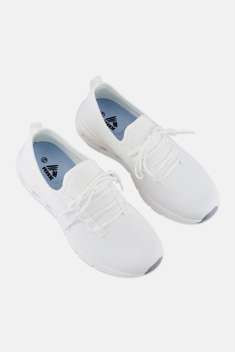 RBX Men Lace Up Outdoor Shoes, White - Image 4