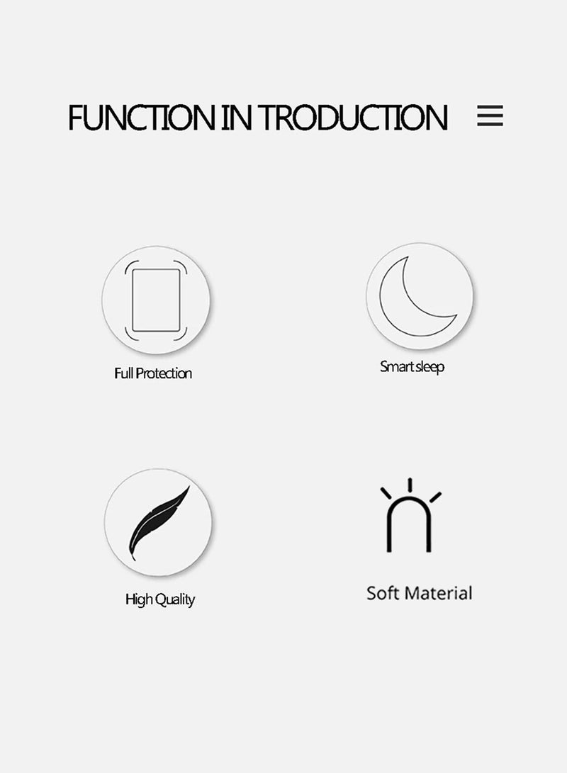 OMAKER حافظة ذكية فاخرة من الجلد مع غطاء واقي كامل مع قاعدة مغناطيسية لجهاز Honor Pad X9a 11.5 بوصة 2025 - وردي - Image 3