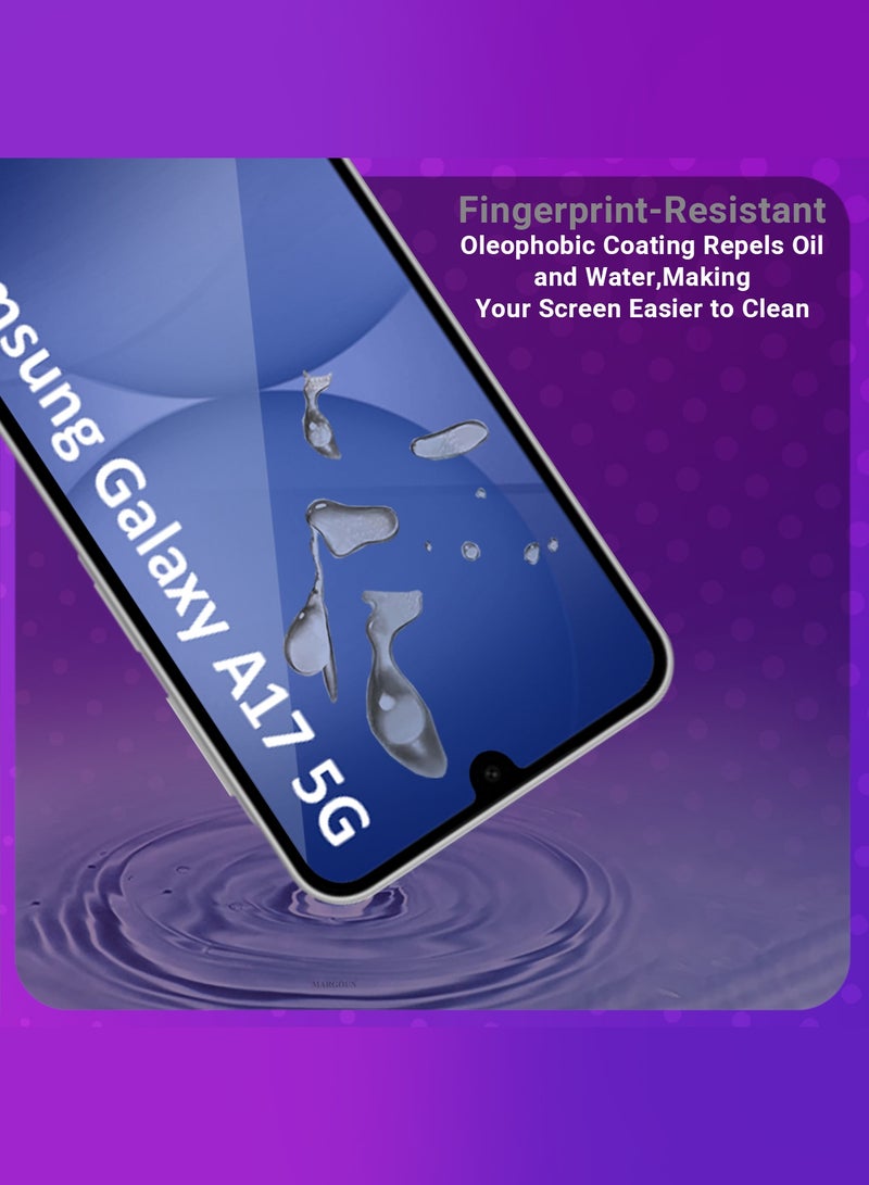 CATANES Premium 3D Full Coverage Screen Protector for Samsung Galaxy A17 5G – 6GB RAM / 128GB Storage - Image 3