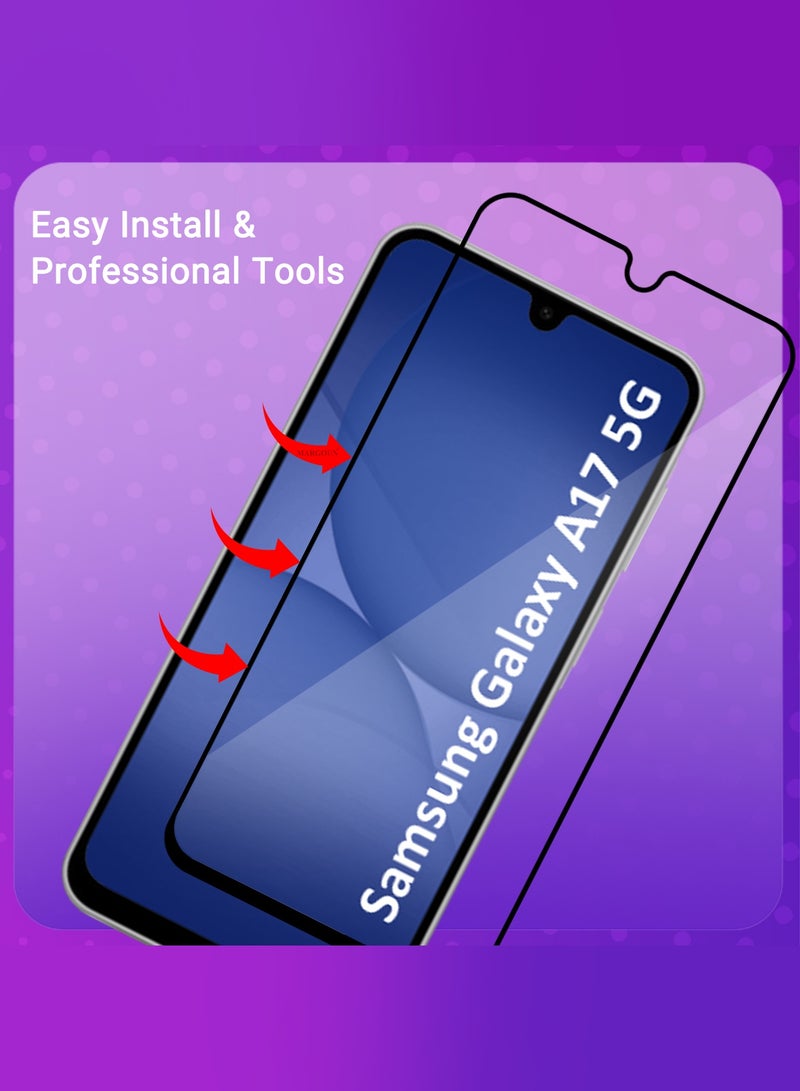 CATANES Premium 3D Full Coverage Screen Protector for Samsung Galaxy A17 5G – 6GB RAM / 128GB Storage - Image 4