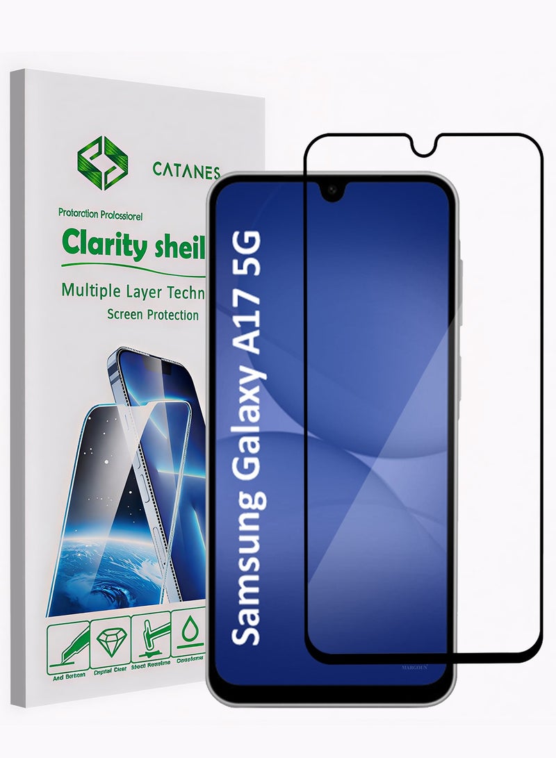 CATANES Premium 3D Full Coverage Screen Protector for Samsung Galaxy A17 5G – 6GB RAM / 128GB Storage - Image 1