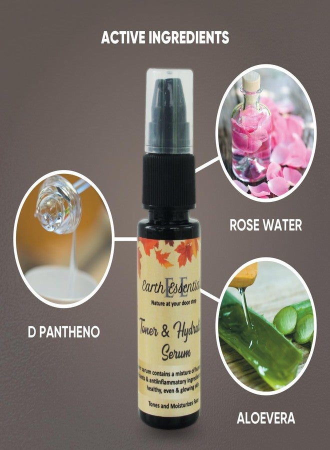 Earth Essentials Face Serum For Skin (Hydrating, 100ml)/hyaluronic acid serum - Image 4