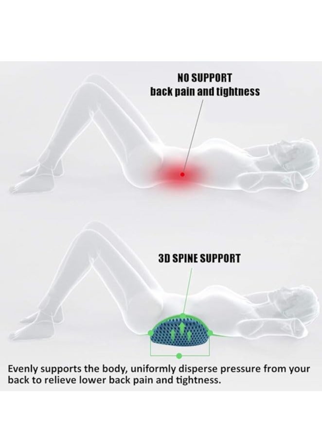 general Lumbar support pillows, soft lower back lumbar support memory foam pillows, pain relief chairs sleeping lumbar support pillows, office chairs, car seats, reclining chairs - Image 2