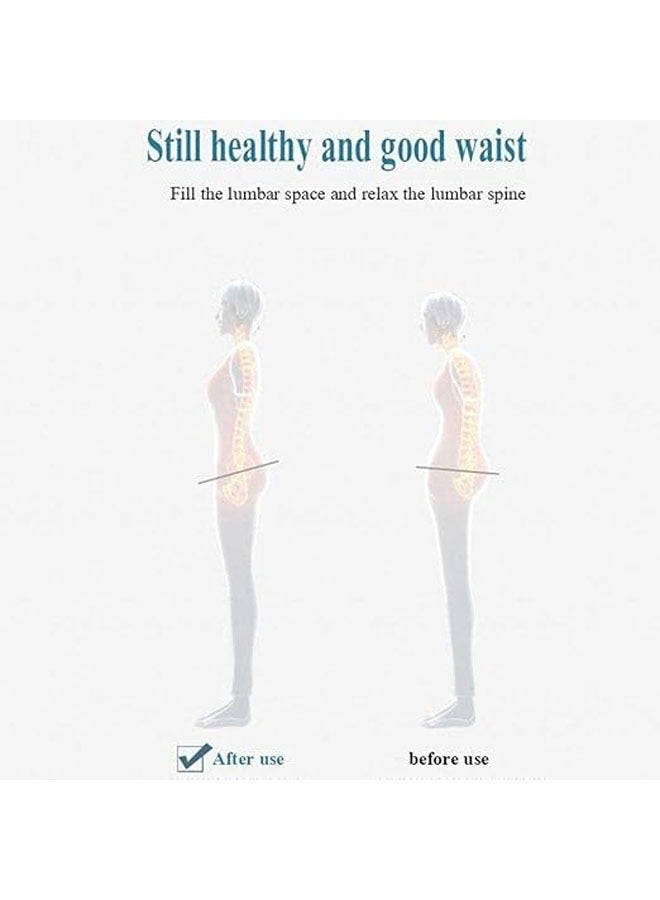 general Lumbar support pillows, soft lower back lumbar support memory foam pillows, pain relief chairs sleeping lumbar support pillows, office chairs, car seats, reclining chairs - Image 5