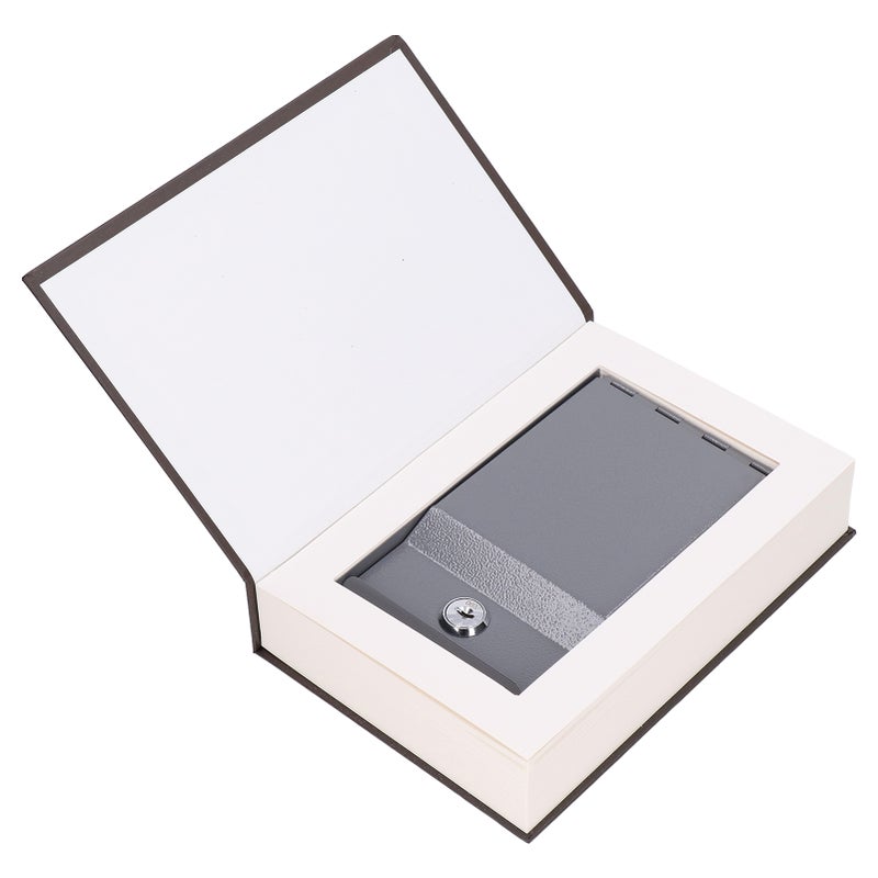 Diversion Book Safe Metal Lifelike Book Money Coin Box with Key Lock for Jewelry Cash Credit CardsRomance of The Three Kingdoms - Image 5