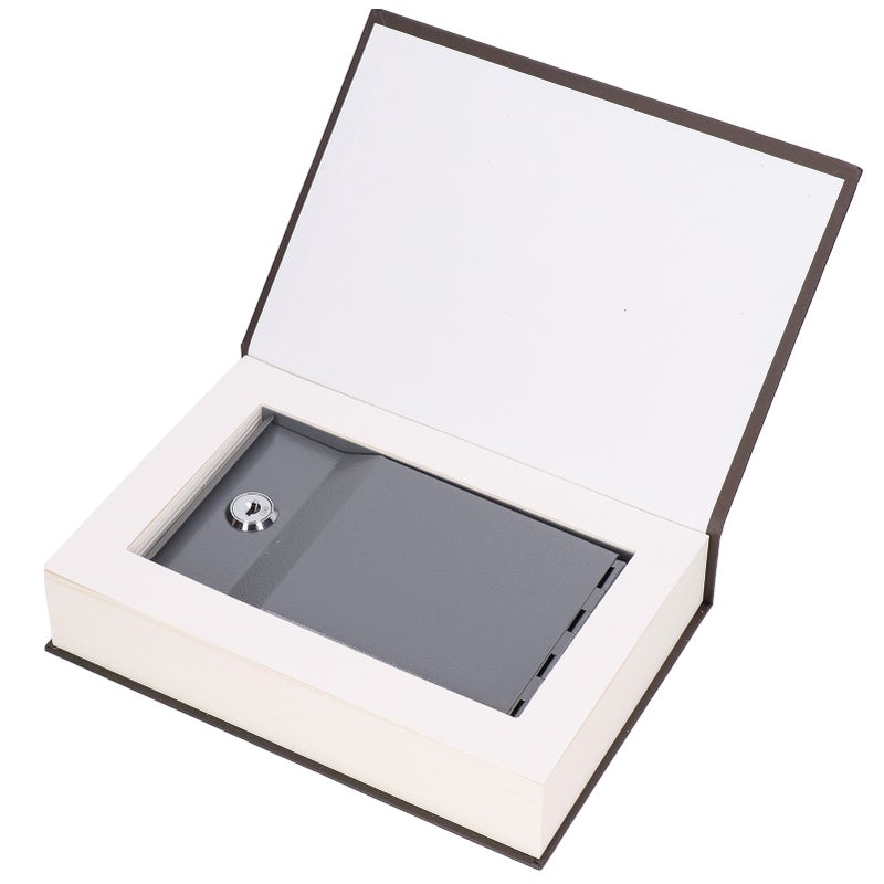 Diversion Book Safe Metal Lifelike Book Money Coin Box with Key Lock for Jewelry Cash Credit CardsRomance of The Three Kingdoms - Image 3
