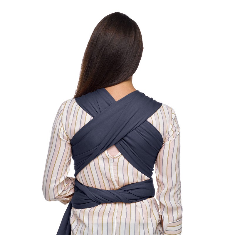 Moby Baby Wrap Carrier Classic for Newborns to Toddlers (8-33lbs), Infant Sling Carrier, Lightweight & Hands Free Design, Adjustable for All Body Types (Deep Sea) - Image 3