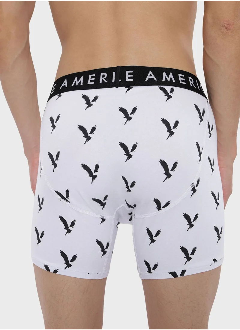 امريكان ايجل 3 Pack Logo Band Trunks
