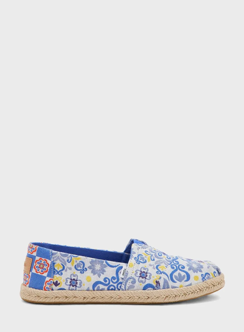 TOMS Alpargata Flats Slip Ons