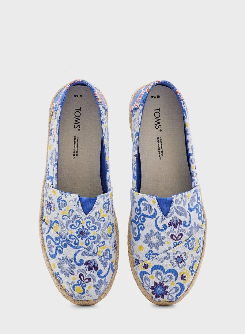 TOMS Alpargata Flats Slip Ons