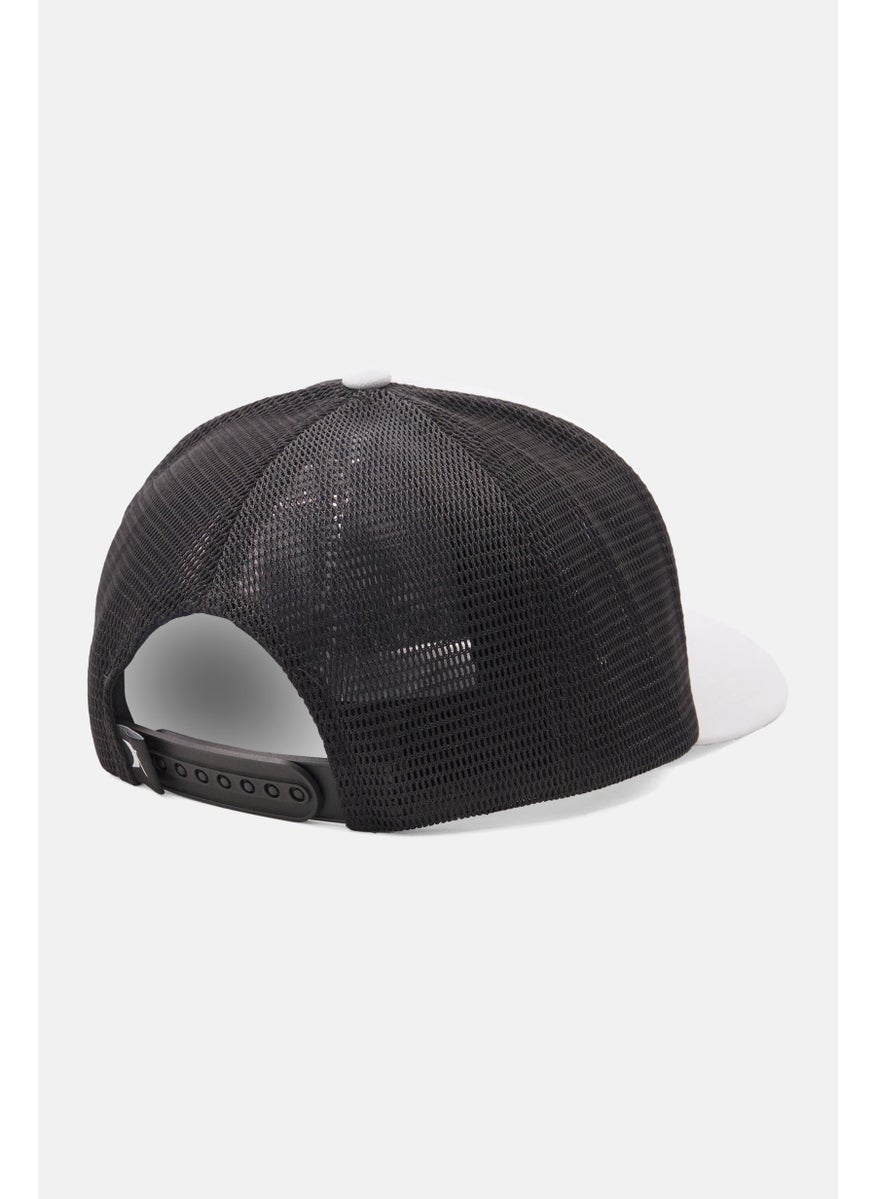 Hurley Men Brand Logo Snap Back Cap, Grey  - Image 2