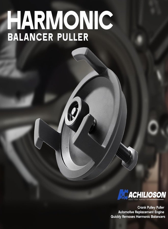 Achilioson 25264 Harmonic Balancer Puller, Crank Pulley Puller Automotive Replacement Engine Quickly Removes Harmonic Balancers,Compatible with Gm Engine Models: 5.3L, 5.7 LS1, 6.0 LS2, 6.2 LS3, 7.0L - Image 4