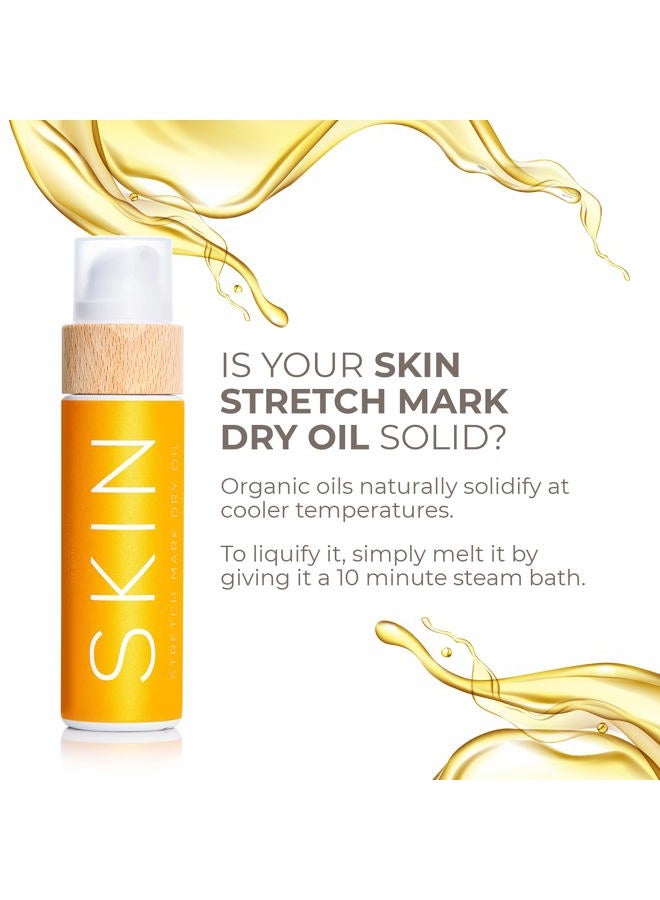 Cocosolis Skin Stretch Mark Dry Oil | Organic Oil For Correction & Prevention Of Stretch Marks & Scars | For Pregnancy & During Rapid Change In Weight | Rebuilds Skin`S Collagen (Mandarin) - Image 5