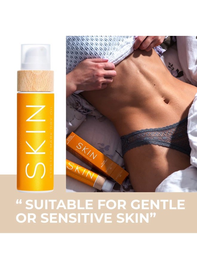 Cocosolis Skin Stretch Mark Dry Oil | Organic Oil For Correction & Prevention Of Stretch Marks & Scars | For Pregnancy & During Rapid Change In Weight | Rebuilds Skin`S Collagen (Mandarin) - Image 4