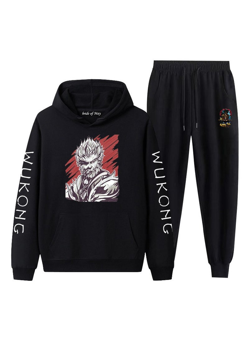 MQD Black Myth Wukong Hoodie Pants Set 