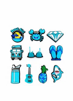 Trendy Croc Charms Jibbitz Set of 10 Fun Shoe Accessories for Kids and Adults Perfect for Clogs and Bracelets Party Gifts