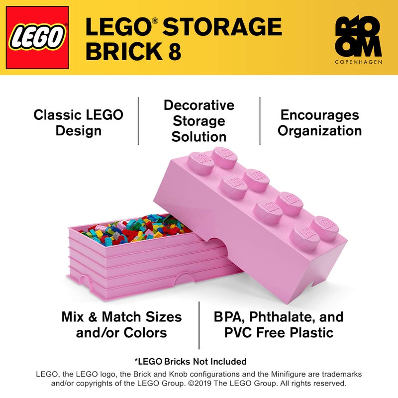 Room Copenhagen صندوق LEGO Brick من Room Copenhagen 8، بنفسجي فاتح - Image 4