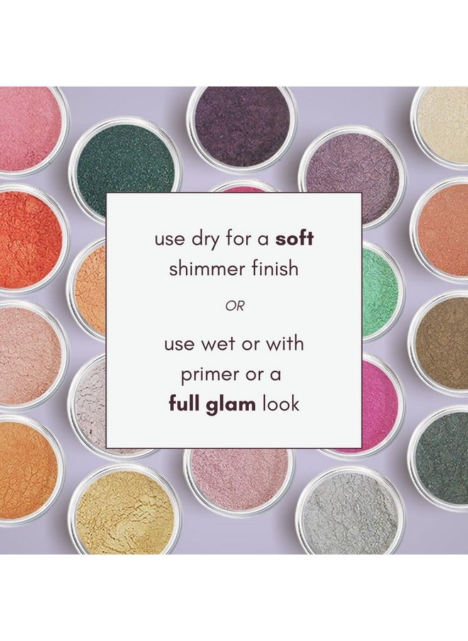 Giselle Cosmetics - Aqua Ice Eyeshadow Palette: Blue Eyeshadow Cream Eyeshadow Glitter Shimmer Matte Mineral Makeup With Organic Ingredients Nontoxic Navy & Light Blue Shades - Image 1