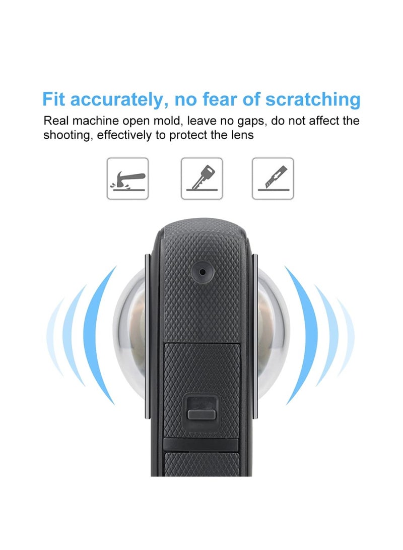 PULUZ Renewed - PULUZ Dual Lens Guards for Insta360 One X2 - Protective Lens Cover Case - Image 3
