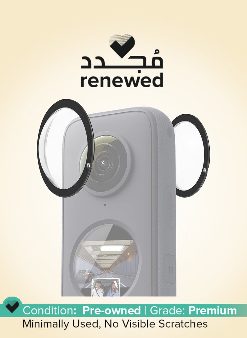 PULUZ Renewed - PULUZ Dual Lens Guards for Insta360 One X2 - Protective Lens Cover Case - Image 1