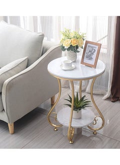 DubaiGallery Modern small apartment living room sofa side tables creative home furniture round tea table nordic hotel dormitory coffee table  - Image 4
