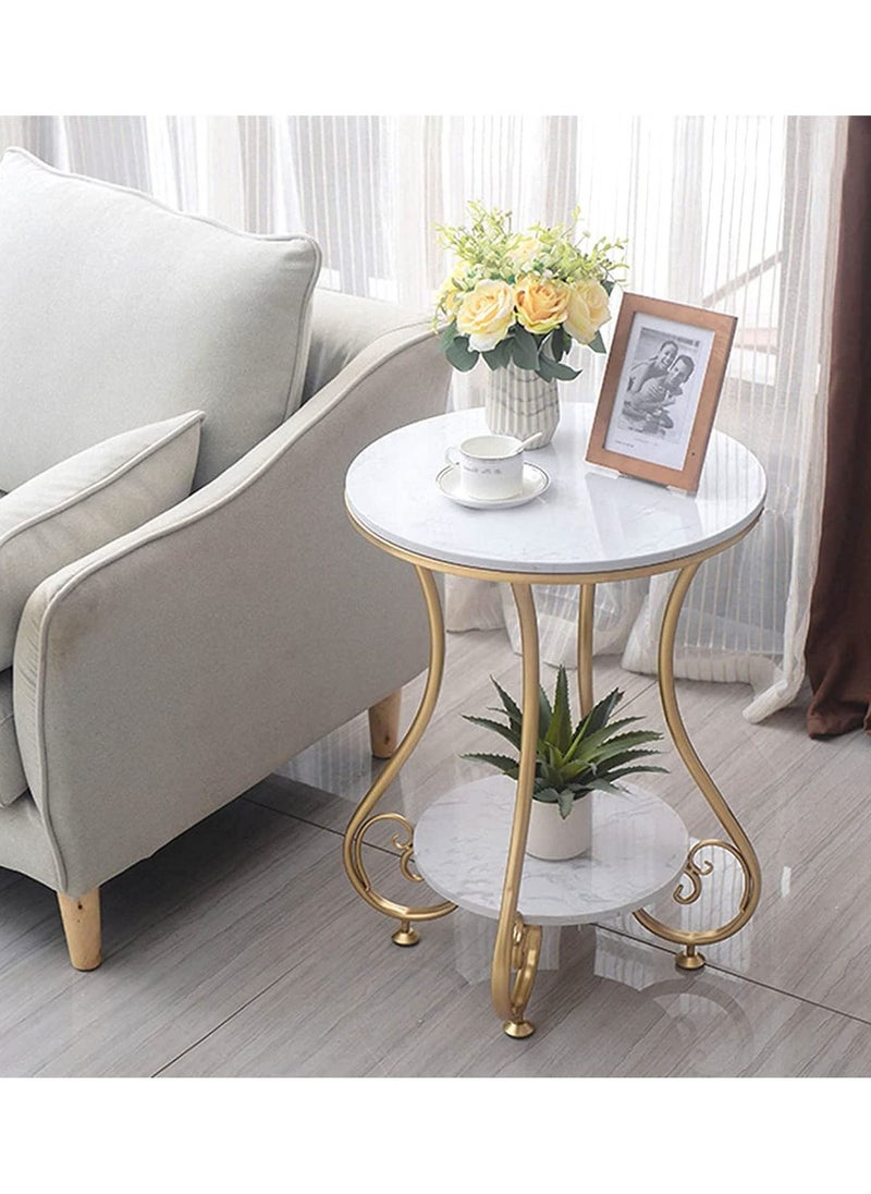 DubaiGallery - Modern small apartment living room sofa side tables creative home furniture round tea table nordic hotel dormitory coffee table - Image 1