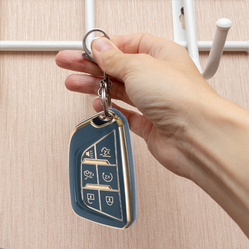 key Cover Compatible For CT4 Fob Holder Car Key Protector Replacement - Image 4