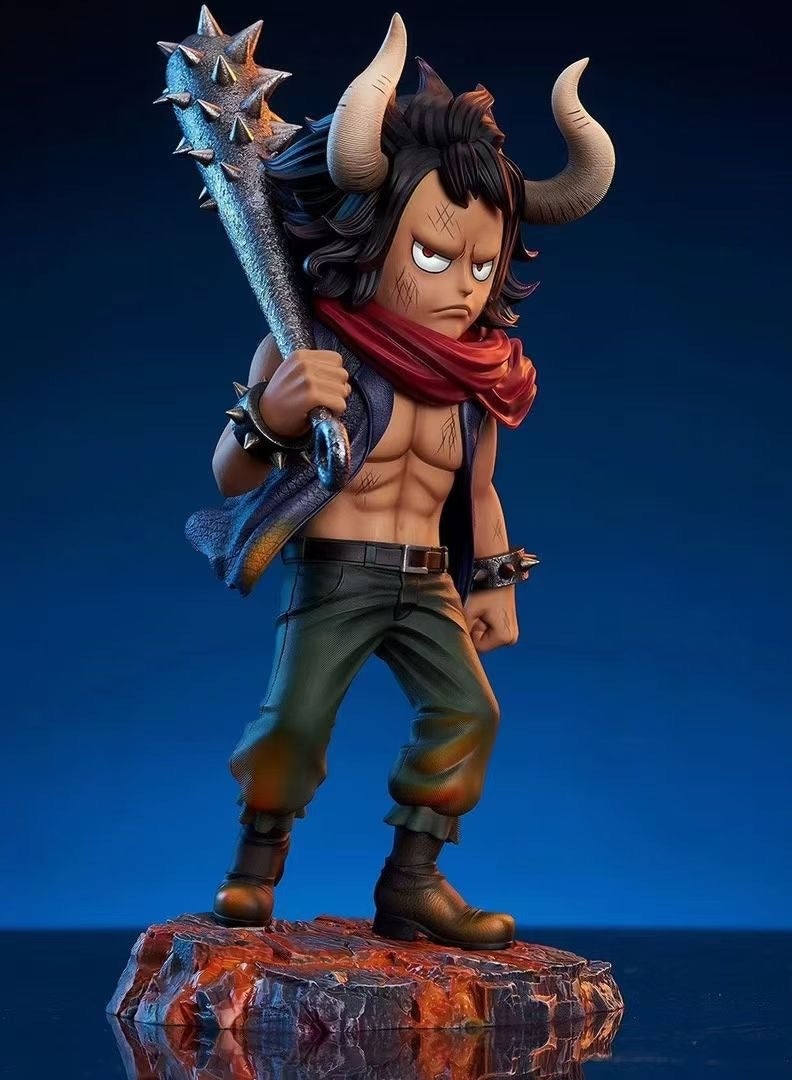 عام سلسلة ONE PIECE GK ، طفولة Kaiduo ، نموذج تمثال للرسوم المتحركة العصرية نموذج زخرفة الشكل لتقديم الهدايا للجماهير والأصدقاء (23 سم) - Image 2