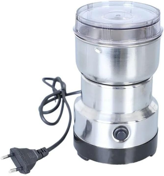 Mini Electric Pepper Grinder - 300W mini pepper grinder grinds pepper and spices with high precision, maintaining the fresh flavor of spices. It is a sturdy stainless steel tool. - Image 1