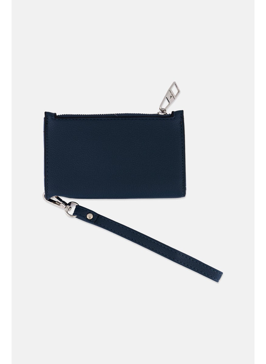 London Fog Women Brand Logo Wallet 9 H x 14 L x 2 W cm, Slate Blue  - Image 2