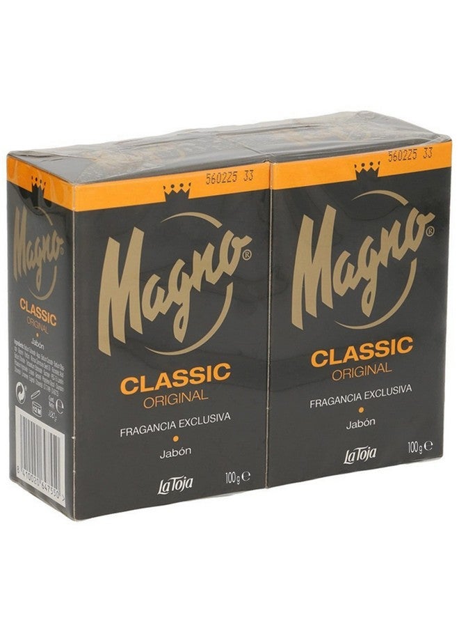 Magno Soap 3.5 Oz La Toja. Magno Classic Black 8 Pack - Image 5
