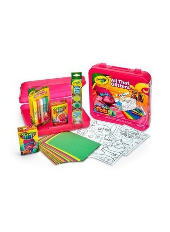 Crayola Dreamworks Trolls All That Glitters Coloring Kit - Image 4
